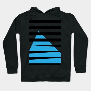 Stripes Blue Hoodie